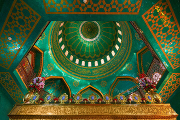 Interior of the Bibi-Heybat Mosque in Baku