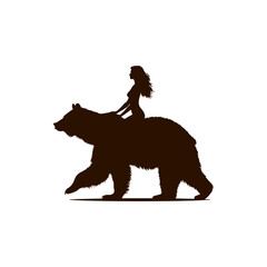 Bear logo: Symbolizes strength, courage, and resilience, embodying power and authority in its design.