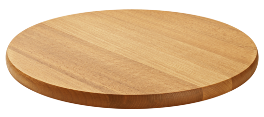 wooden Cutting Board, isolated on white background, full depth of field