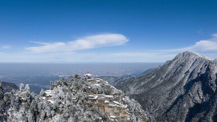winter scenery of Mount Lu - 761305745