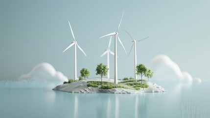 Wind energy. Generative AI