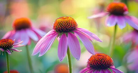 Fototapeta premium flowers in the garden