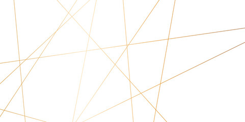 Random chaotic lines with triangle golden tempelete. geometric pattern, 3d illustration. geometric design created using light gold digital tecnology. creative web line on transparent background