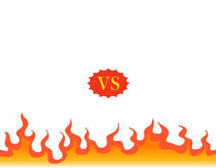 下部に炎があるバトルフレーム