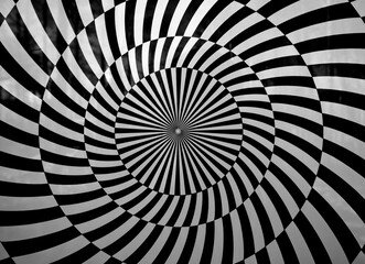 The illusion is a spiral close-up.