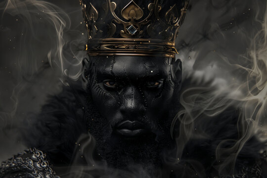 The Lord of Darkness: Portrait of the Sinister Black King