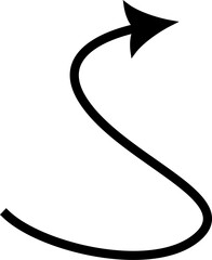 Hand Drawn Creative Arrow Collection | Set of Hand Drawn Curved Arrows