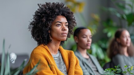 Diverse community unites for women s rights and justice at support event advocating for equality