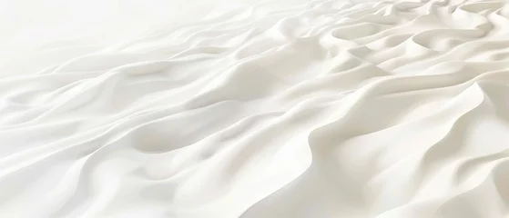 Foto op Plexiglas Nahaufnahme von weißem Sand, Hintergrund  © MH