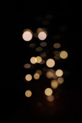  background with golden bokeh