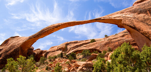 Landscape Arch, in Arches National Park