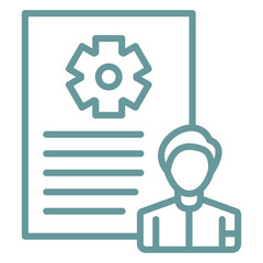 De Identification Icon Style