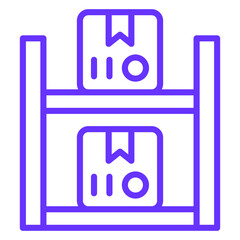 Shelf Capacity Icon Style