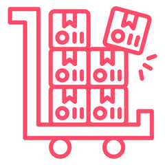 Overflow Shipment Icon Style