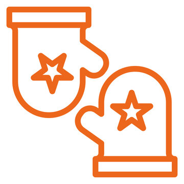recommend clip art: Baby Gloves Icon Style