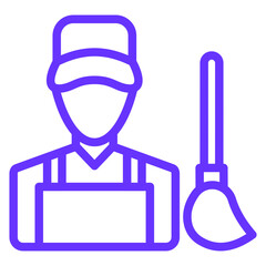 Janitor Icon Style