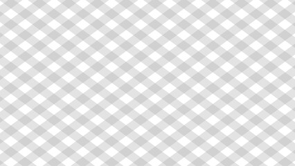 Diagonal grey checkered in the white background - obrazy, fototapety, plakaty