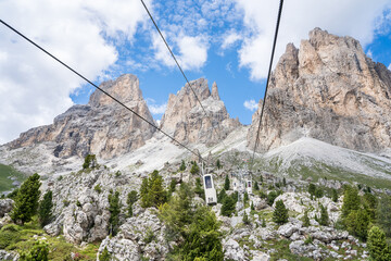 Telecabina Sassolungo, South Tyrol, Italy