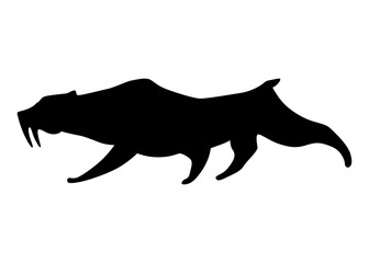 Prehistoric cave paintings. Old drawings of primitive people, stone age art. Ancient history and archeology. Primitive caveman sketch. Vector cartoon Illustration