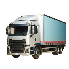 Truck on a Transparent Background