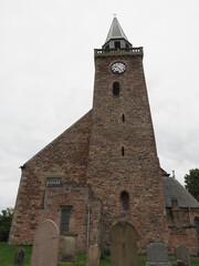 Fototapeta na wymiar Old High Church in Inverness