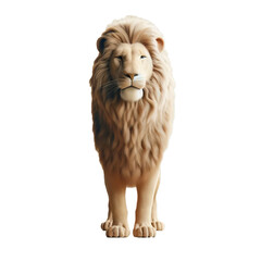 Lion on a Transparent Background