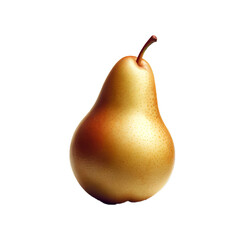 Pear on a Transparent Background