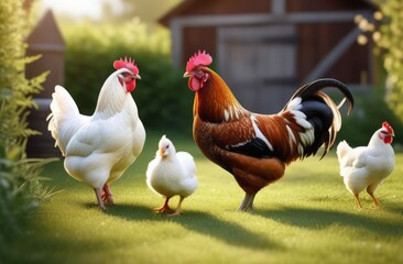 Fototapeta premium chicken