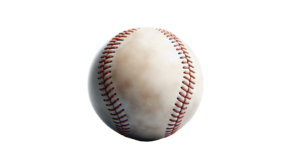 Baseball on Transparent Background