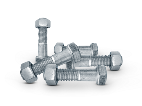 nuts and bolts, transparent background - Powered by Adobe