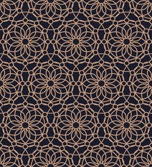 Ornamental seamless pattern. Vector illustration.