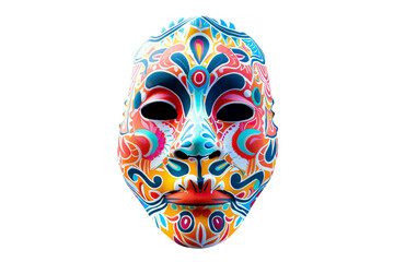Attractive colorful mask