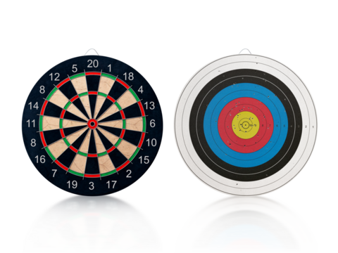 Target for Darts. Darts. Sport, transparent background