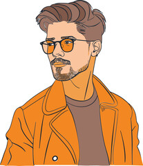 Confident Businessman Vector Image