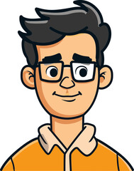 Stylish Man Vector Clipart