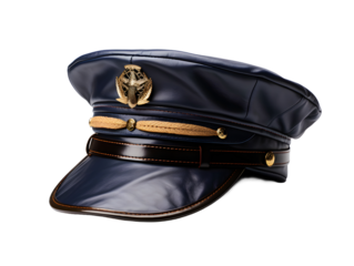 Air Force Military Cap Isolated on Transparent Background
