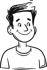 Intellectual Man Vector Artwork