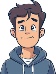 Confident Man Vector Clipart