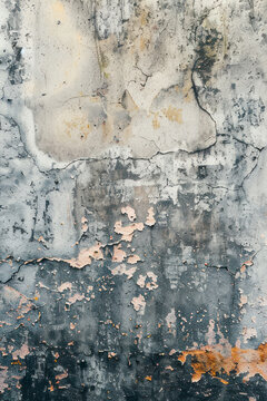 Vertical Urban background grunge wall texture.