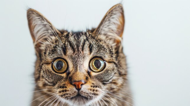 Curious Cat Portrait