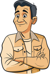 Fit Man Vector Concept