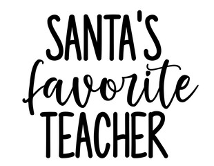 Santa's Favorite Teacher