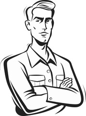 Stylish Man Vector Image