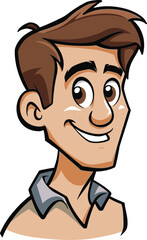 Hands-on Man Vector Concept