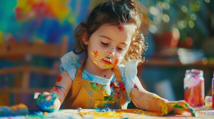 Child's World in Paint