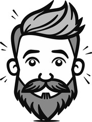 Extreme Sports Athlete Man Vector Concept