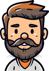 Retro Gamer Man Vector Concept