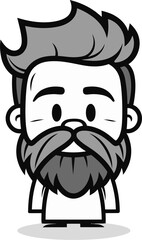 Fashion Entrepreneur Man Vector Illustration