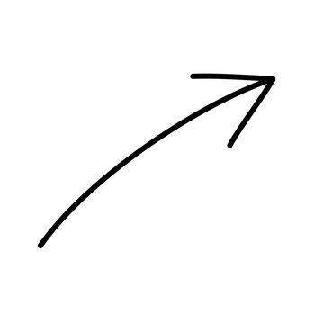 Arrow,Hand drawn vector illustration