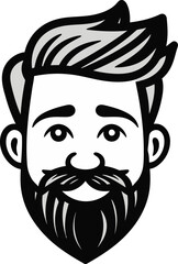 Retro Gamer Man Vector Concept
